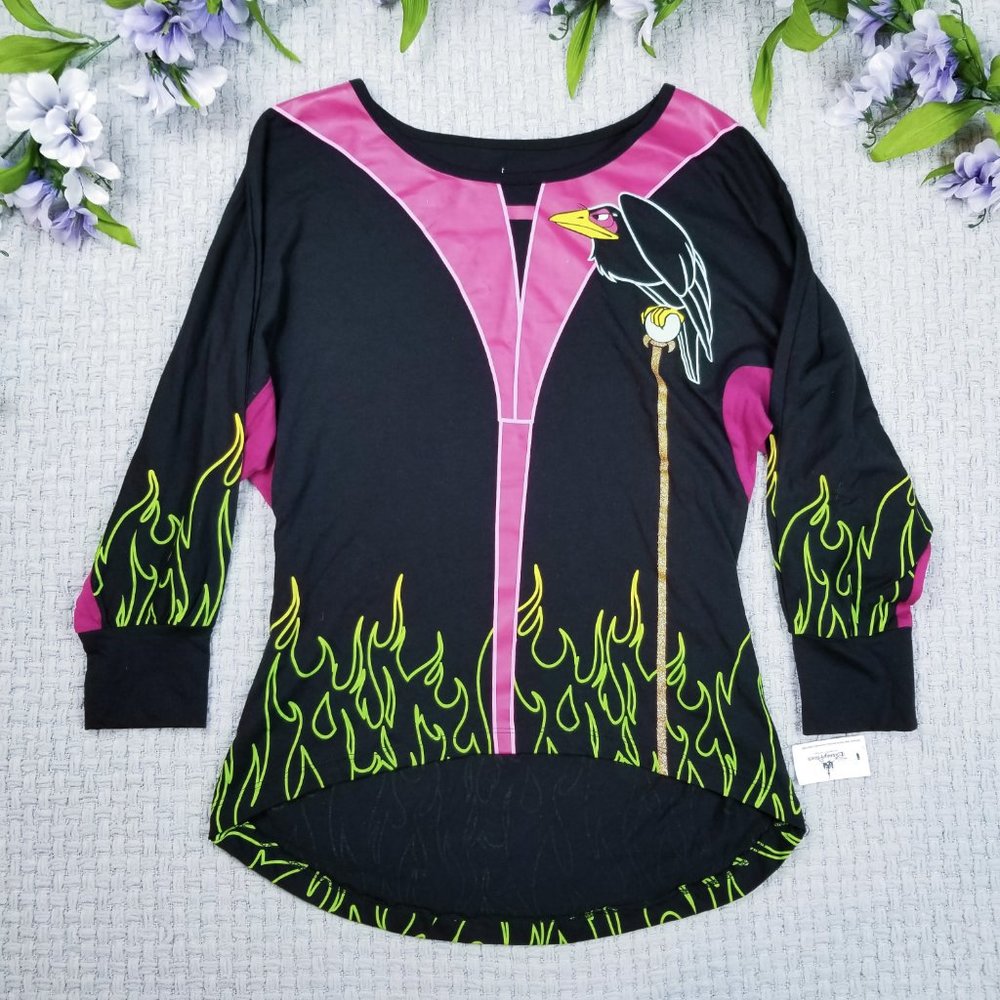 Disney Parks Disney Villains Sleeping Beauty Maleficent Raven Diablo Shirt NWT